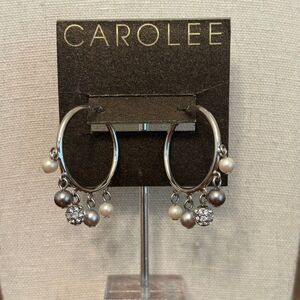 Carolee | Hoop Dangle Earrings | 1 1/4” Length